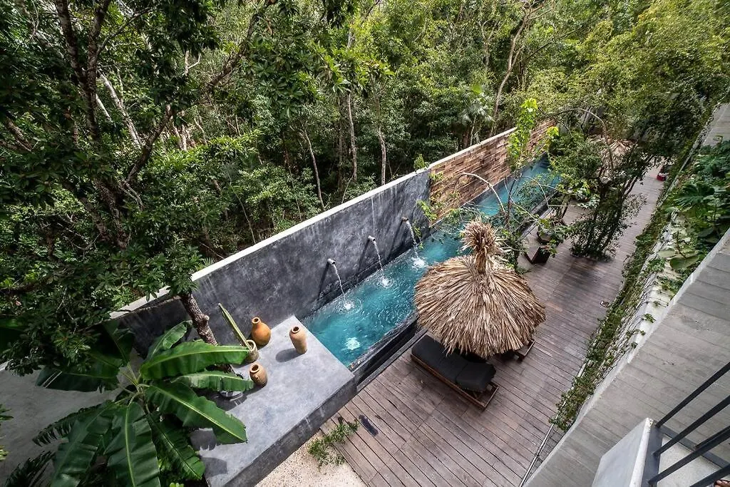 Totally Private Pool And Terrace @ La Veleta D5 Tulum Appartement